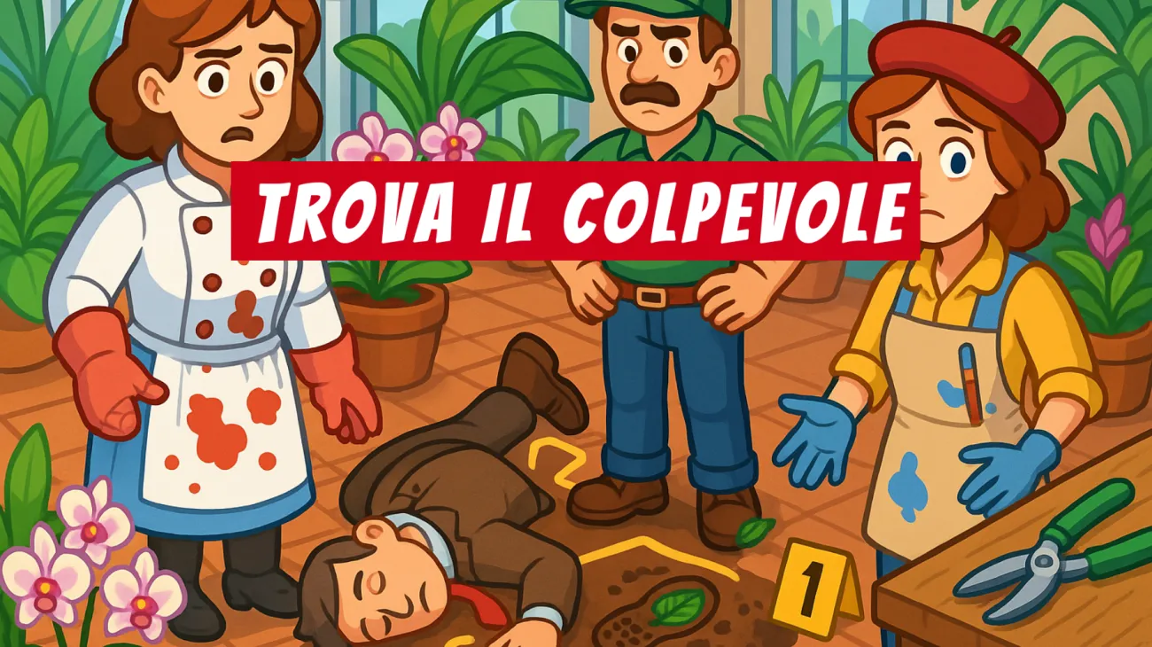 Solo i veri geni riescono a risolvere questo misterioso caso nella serra vittoriana: accetti la sfida?"